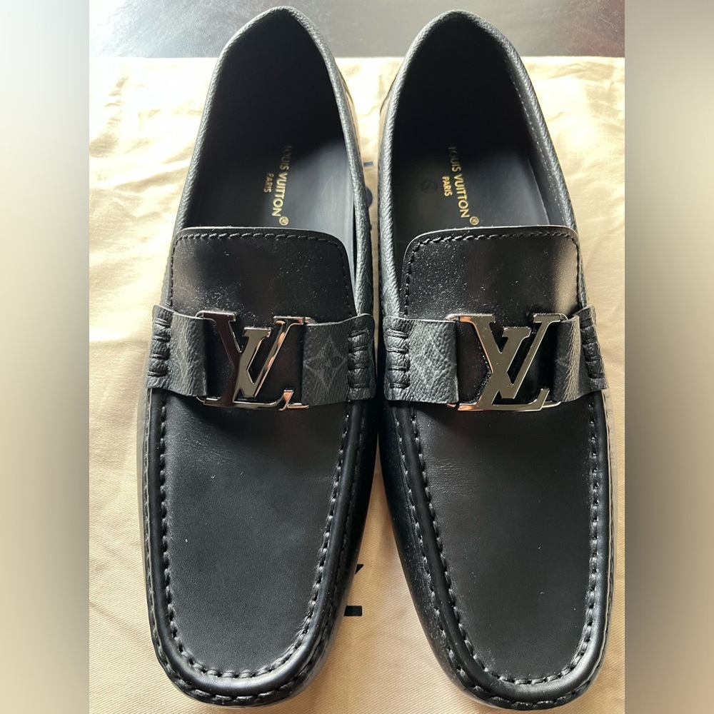 AUTHENTIC Louis Vuitton Monte Carlo Loafers size 9 with dust bags